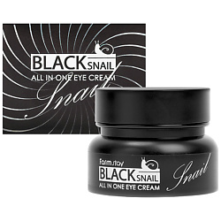 Крем для глаз с муцином черной улитки Black Snail All in One Eye Cream