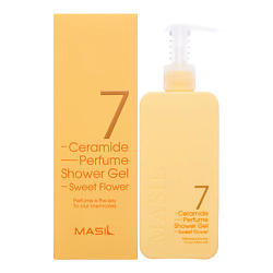 Парфюмированный гель для душа с ароматом малины 7 Ceramide Perfume Shower Gel Sweet Flower