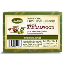 Мыло Traditional Sandalwood натуральное оливковое САНДАЛОВОЕ ДЕРЕВО