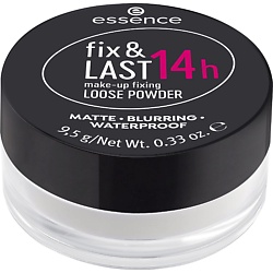 Рассыпчатая фиксирующая пудра fix & LAST 14h make-up fixing LOOSE POWDER