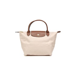 Сумка Le Pliage Canvas With Leather Canvas Bag Dumpling Bag Small Size Women's Paper Color