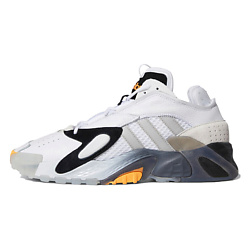 Кроссовки Streetball White Black Orange