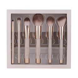Набор магнитных кистей для макияжа с подставкой Sophisticated Beige