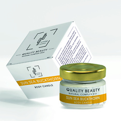 Свеча для тела Smart body Candle "Солнечная облепиха"
