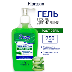 Гель после депиляции с алоэ вера и экстрактом папайи  DEEP DEPIL