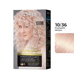 Стойкая крем-гель краска для волос ESTEL COLOR Signature 10/36 Искрящийся аметрин