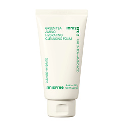 Увлажняющая пенка для умывания с экстрактом зеленого чая и аминокислотами Green Tea