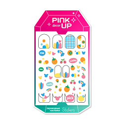 Наклейки для ногтей DECOR NAIL STICKERS переводные