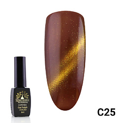 Гель лак кошачий глаз 25