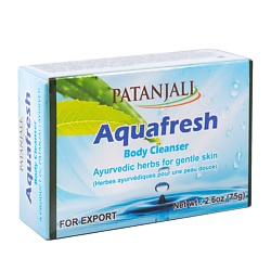 Мыло для тела аква  фреш / Patanjali Aquafresh Body Cleanser
