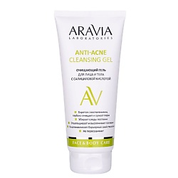 Очищающий гель для лица и тела с салициловой кислотой Anti-Acne Cleansing Gel