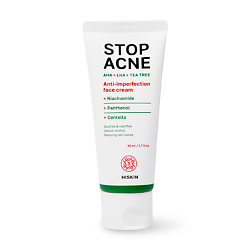 Крем для лица против несовершенств AHA + BHA + TEA TREE STOP ACNE