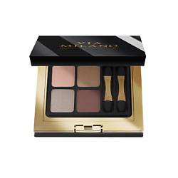 Палетка теней для век четырехцветная с витамином Е Зелёный чай Eyeshadow Palette 4 Colours Green Tea