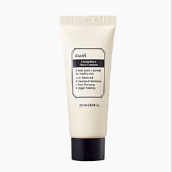 Пенка для умывания с кремово-сливочной текстурой Gentle Black Deep Cleansing Foam