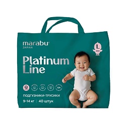 Подгузники-трусики Platinum Line (9-14 кг) 40 шт