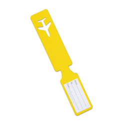 Бирка багажная из экокожи на чемодан, сумку, рюкзак