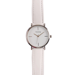 Наручные часы с японским механизмом Twinkle, white basics