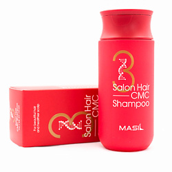 Профессиональный восстанавливающий шампунь с аминокислотами 3 Salon Hair CMC Shampoo