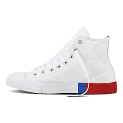 Кроссовки Chuck Taylor All Star White Red Blue