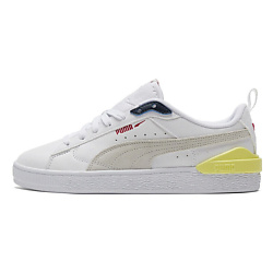 Кроссовки Suede Bloc 'White Yellow Pear'