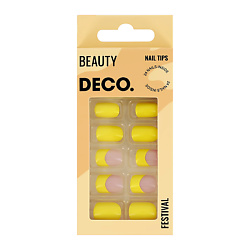 Набор накладных ногтей с клеевыми стикерами BEAUTY