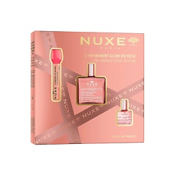 Набор The Infinite Glow in Pink: сияющее масло + сыволотка для губ