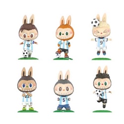 Игрушка-сюрприз Labubu Argentina National Team Official Collection, 6 шт