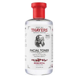 Тонер для лица без спирта с гамамелисом и лепестком розы Witch Hazel Rose Petal Facial Toner