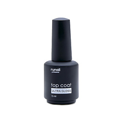 Глянцевый топ для гель-лака без липкого слоя TOP СOAT ULTRA GLOSS