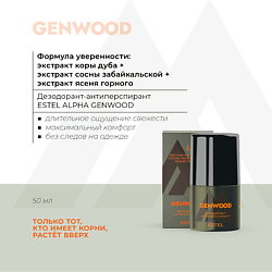 Дезодорант-антиперспирант ALPHA GENWOOD