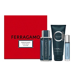SALVATORE FERRAGAMO Подарочный набор мужской Intense Leather