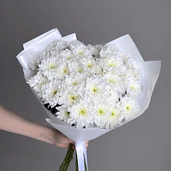 Букет из кустовых хризантем