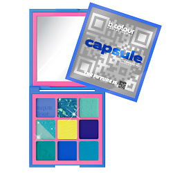 Тени для век палетка: матовые, блестящие CAPSULE