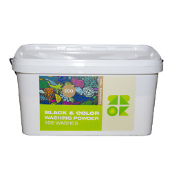 Стиральный порошок для цветного, темного белья и джинсовой Экологичный бесфосфатный