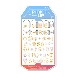Наклейки для ногтей DECOR NAIL STICKERS переводные