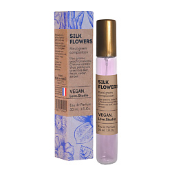 Парфюмерная вода женская Silk Flowers зеленая сирень петитгрейн белый кедр