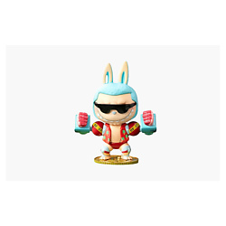 Фигурка Labubu The Monsters X One Piece Series FRANKY, 9см