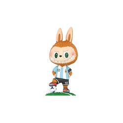 Игрушка-сюрприз LABUBU Argentina National Team Official Collection, Leo Messi | Kick-off