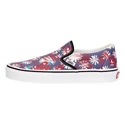 Кроссовки Classic Slip On Floral Red