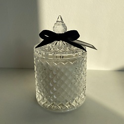 Аромасвеча (кокосовый воск)_Citrus Chocolate