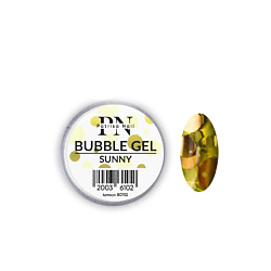 Гель для дизайна с крупным глиттером BUBBLE GEL