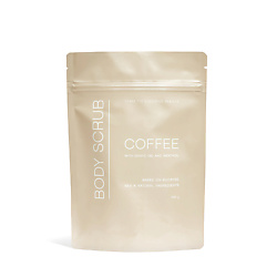 Кофейный скраб для тела с маслом виноградных косточек и ментолом Coffee