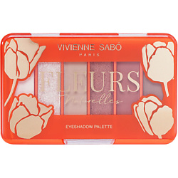 Палетка теней для век Fleurs naturelles TULIPE