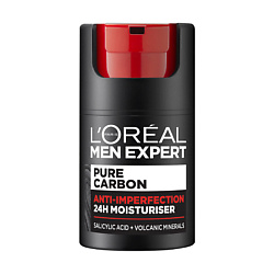 Увлажняющий уход для лица Men Expert Pure Carbon 24h Moisturizer