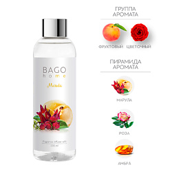 Набор наполнитель и фибровые палочки для ароматического диффузора Марула