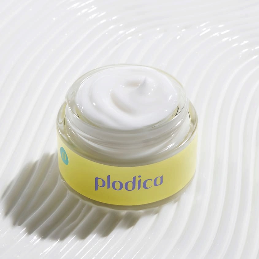 PLODICA Крем для лица увлажняющий и успокаивающий с экстрактом лотоса Water-Bag Barrier Cream – фото 3
