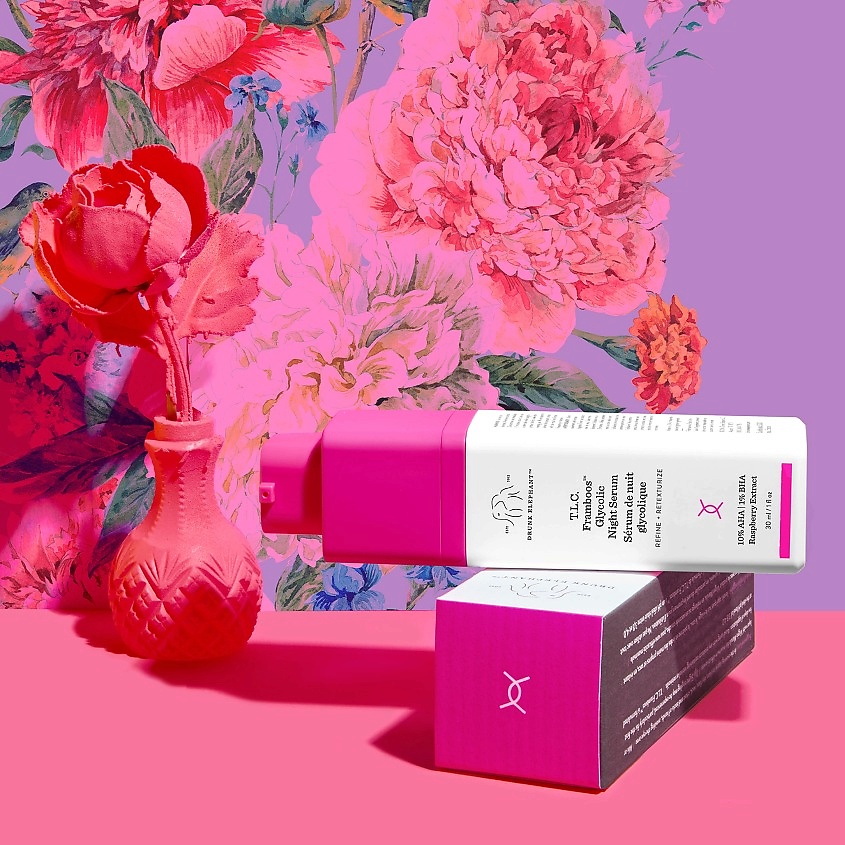 DRUNK ELEPHANT Ночная гликолевая сыворотка T.L.C. Framboos Glycolic Night Serum Refine + Retexturize – фото 6
