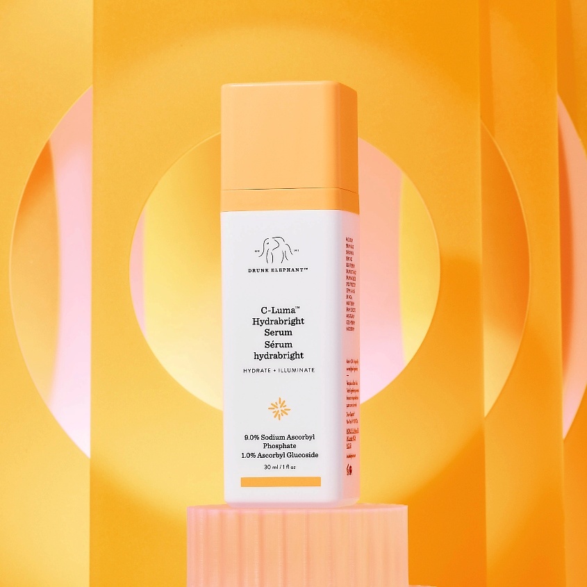 DRUNK ELEPHANT Увлажняющая сыворотка для сияния кожи C-Luma Hydrabright Serum Hydrate + Illuminate – фото 4