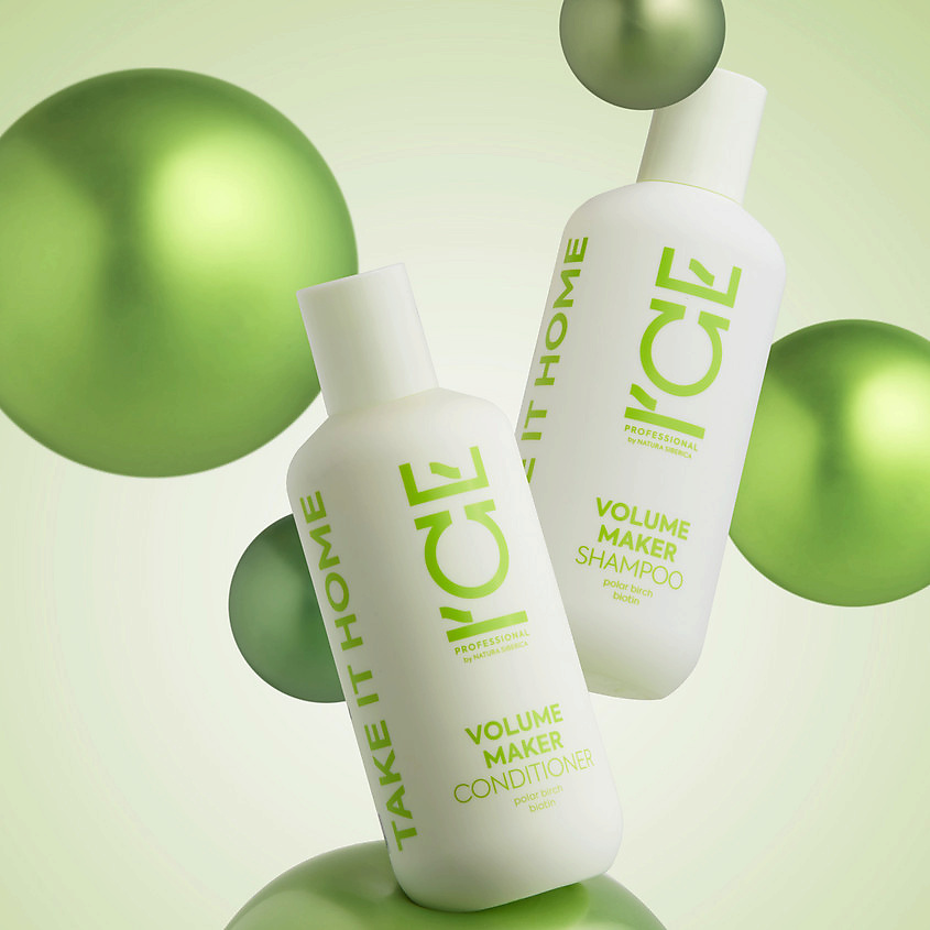 ICE BY NATURA SIBERICA Шампунь для придания объёма волосам Volume Maker Shampoo – фото 5