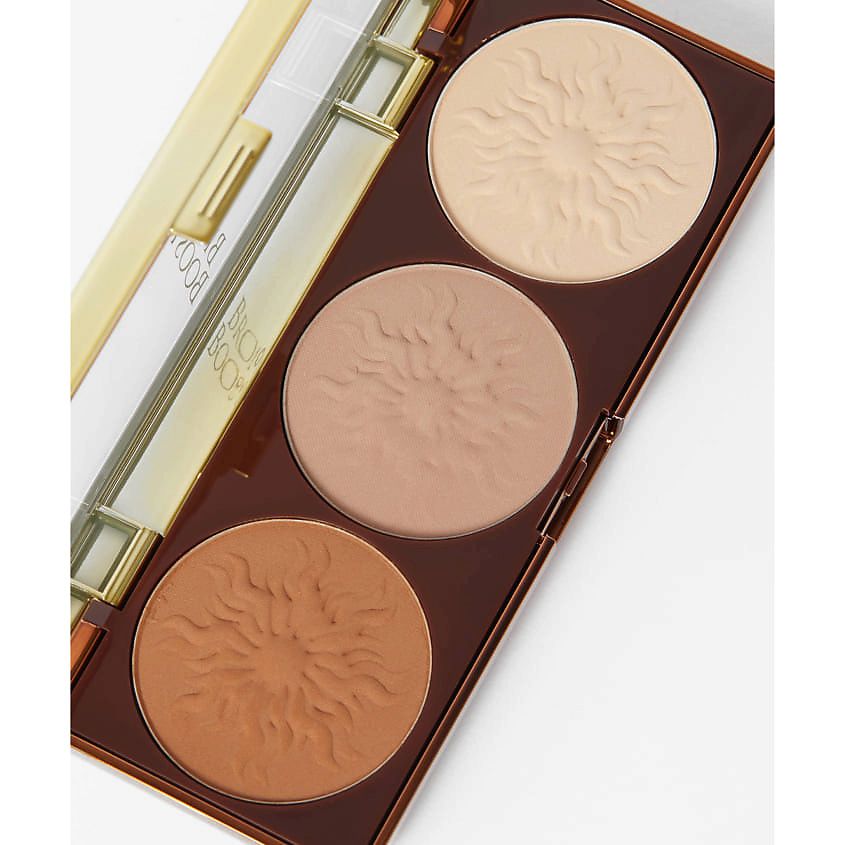 PHYSICIANS FORMULA Палетка контуринг стробинг (Хайлайтер, Бронзер, Контуринг) Bronze Booster Glow-Boosting Strobe and Contour Palette – фото 6